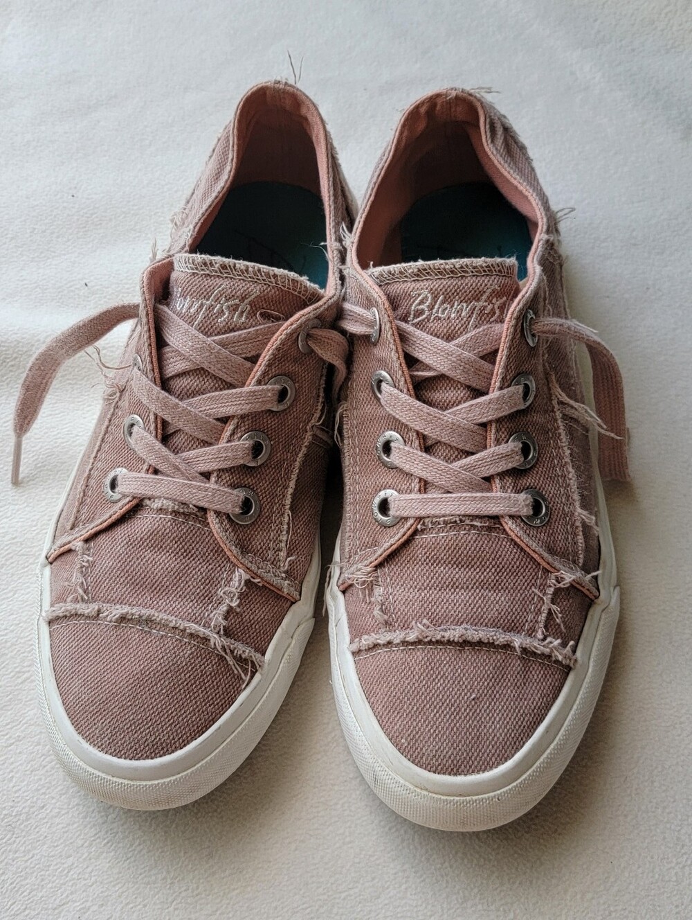Canvas Sneakers - Dusty Rose